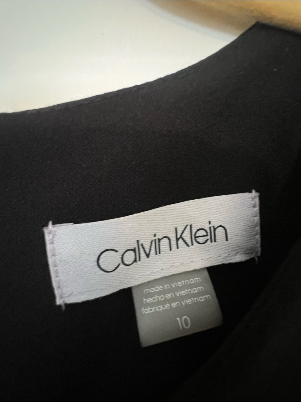 Calvin Klein fur cuff holiday dress 10 - Picture 4 of 5